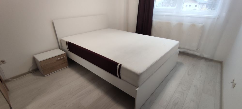 Vând pat și saltea ortopedica 200/140 cm