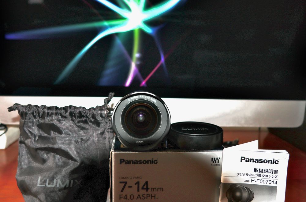 Obiectiv MFT Panasonic 7-14mm f/4 ASPH, impecabil.