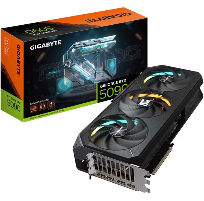 Видеокарта Gigabyte GeForce RTX 5090 32GB GDDR7 Перфектна!