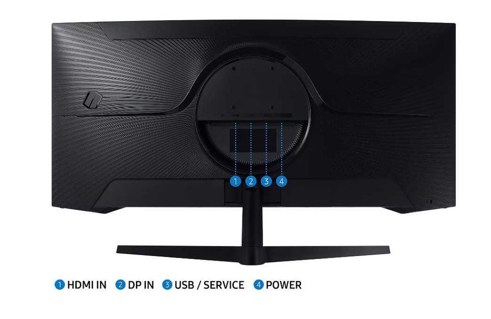 Monitor Gaming curbat SAMSUNG Odyssey G5 34", WQHD, 165Hz