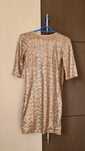 Rochie paiete "gold"