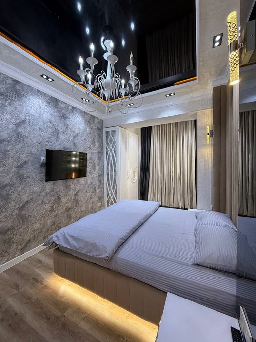 Сдаётся по суточная Premium Lux 2х ком studio на против Корзинка!!!