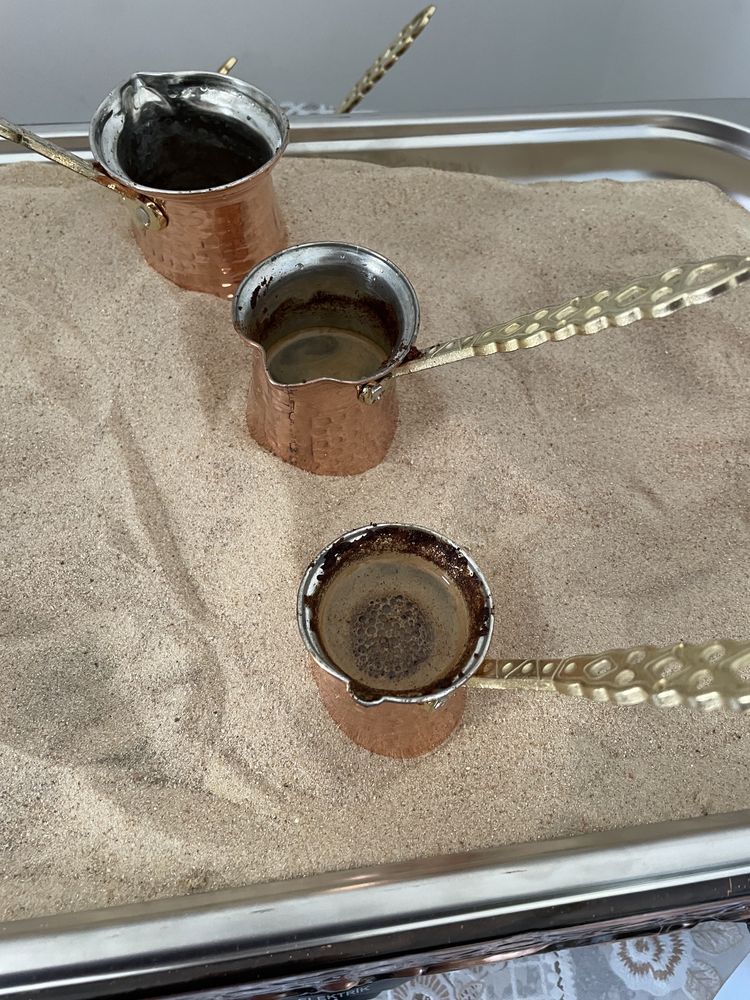 Кафе машина на пясък