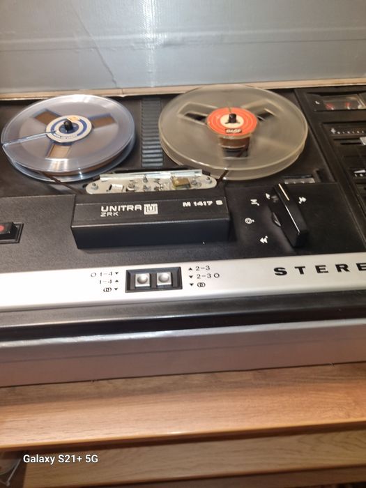 Magnetofon Unitra ZRK M 1417 S