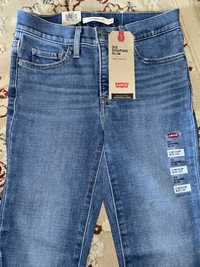 Оригинал Levis 312 Shaping Slim узкие джинсы средней посадки