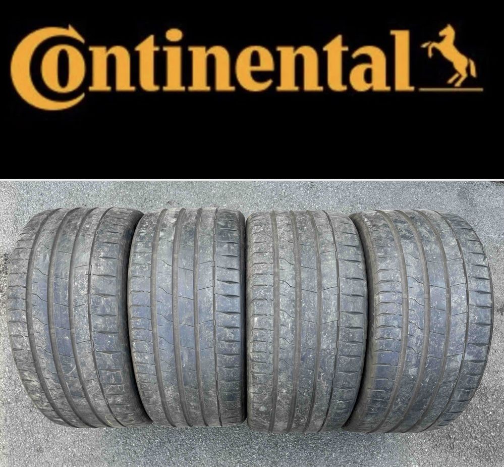 Летни гуми 285 30 21 CONTINENTAL 285/30R21 като нови AUDI RS6 BENTLEY