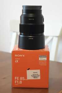 Vand obiectiv Sony 85 mm F1.8 in stare excelenta