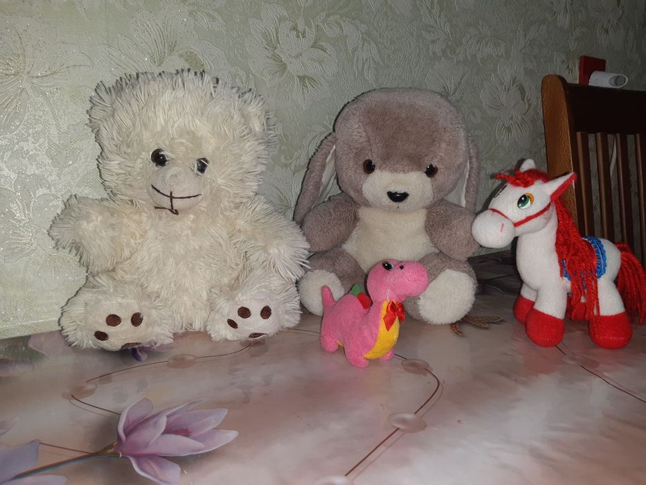 Мягкие игрушки, дети