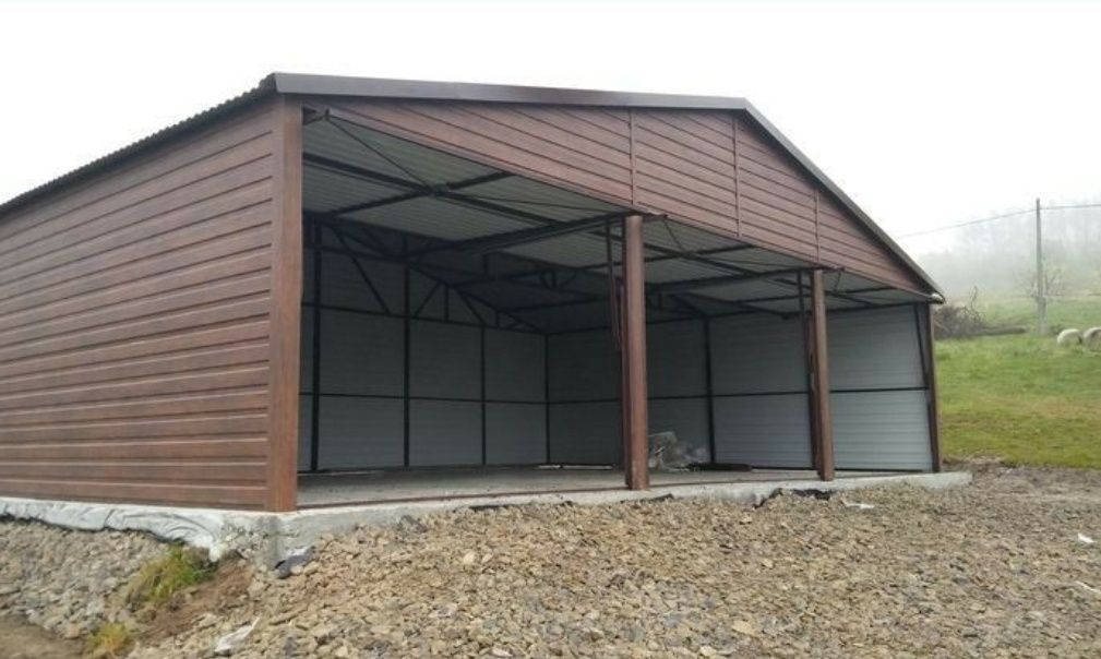 Construim garaje auto și hale metalice în toată tara