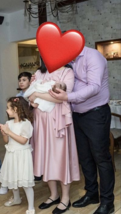 Rochie roz de ocazie