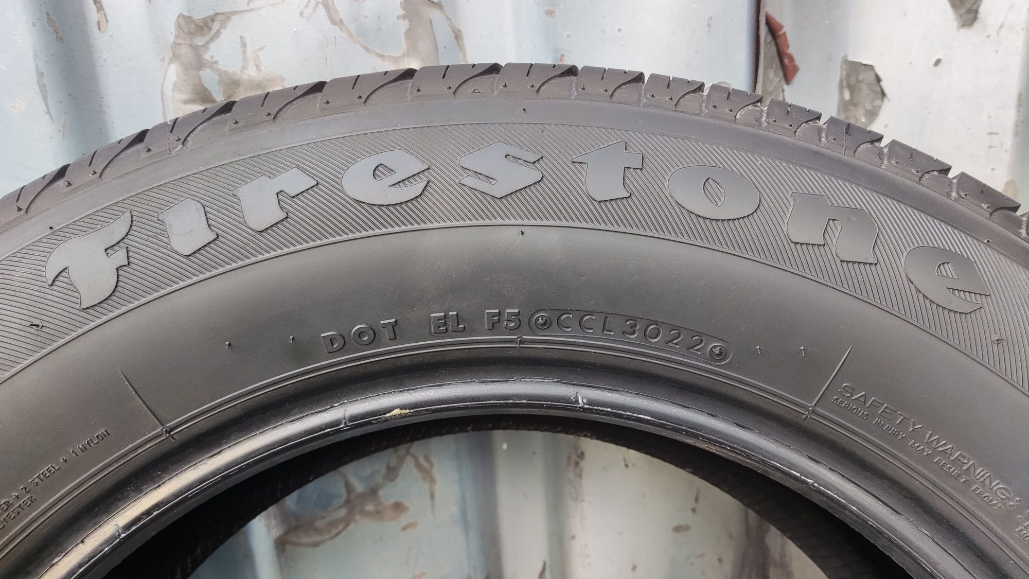 2бр всесезонни гуми 225/65/17 Firestone All Season, dot3022
dot3022
7.