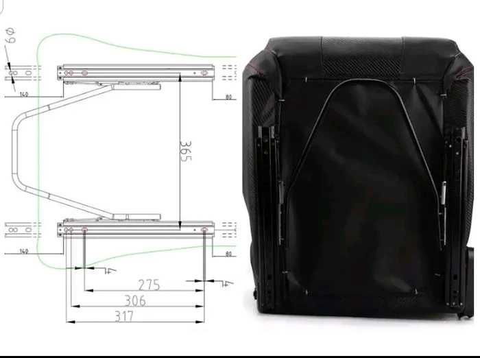 Спортни седалки велур