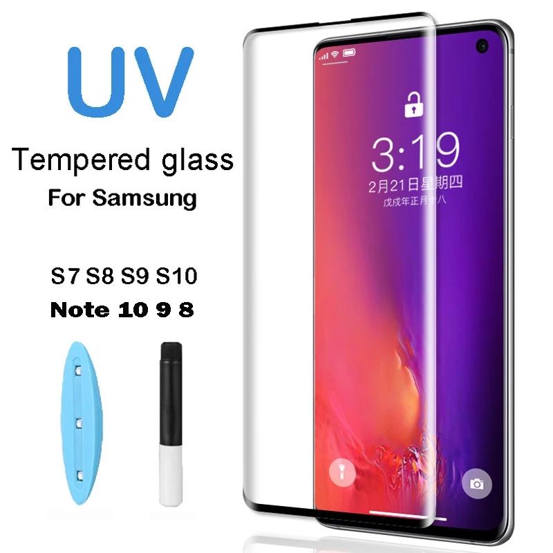 3D Nano UV Стъклен Протектор за Samsung Galaxy Note 10 / Note 10+ S10