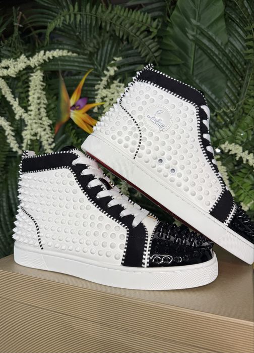 Christian Louboutin High Black White