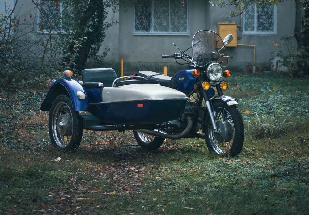 Motocicletă IJ Jupiter 4 cu ataș omologat