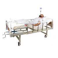 Механично болнично легло с четири секции ЕРГО + стол за тоалетна