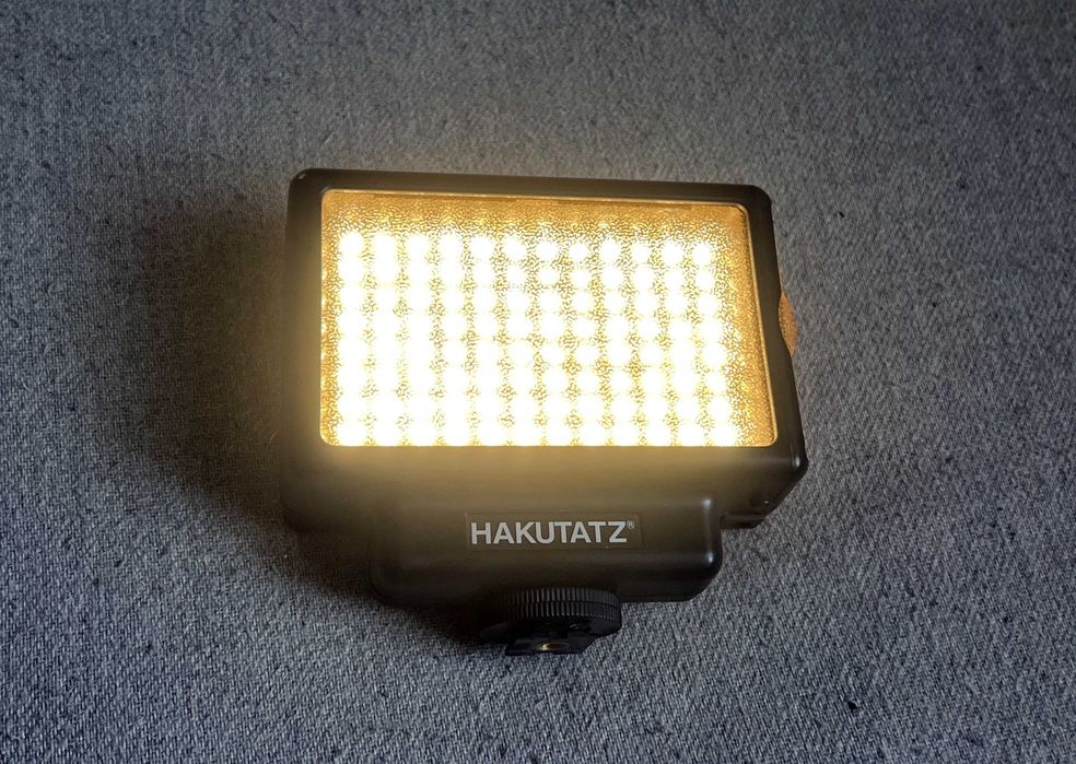 Lampa video LED Hakutatz portabila reglabila pentru camera foto video