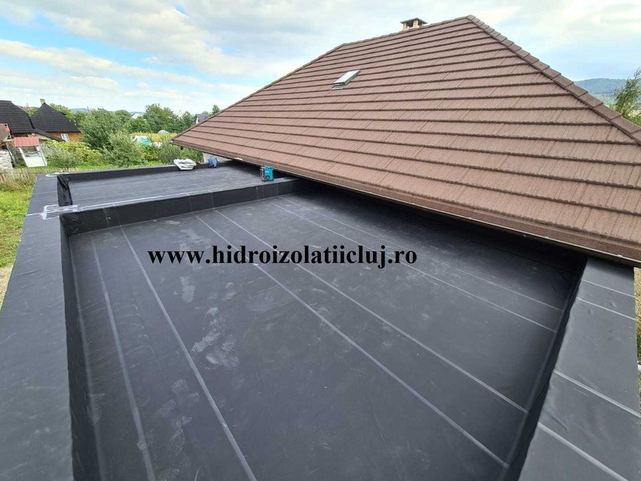 Hidroizolatii acoperisuri cu membrane bituminoase sau EPDM
