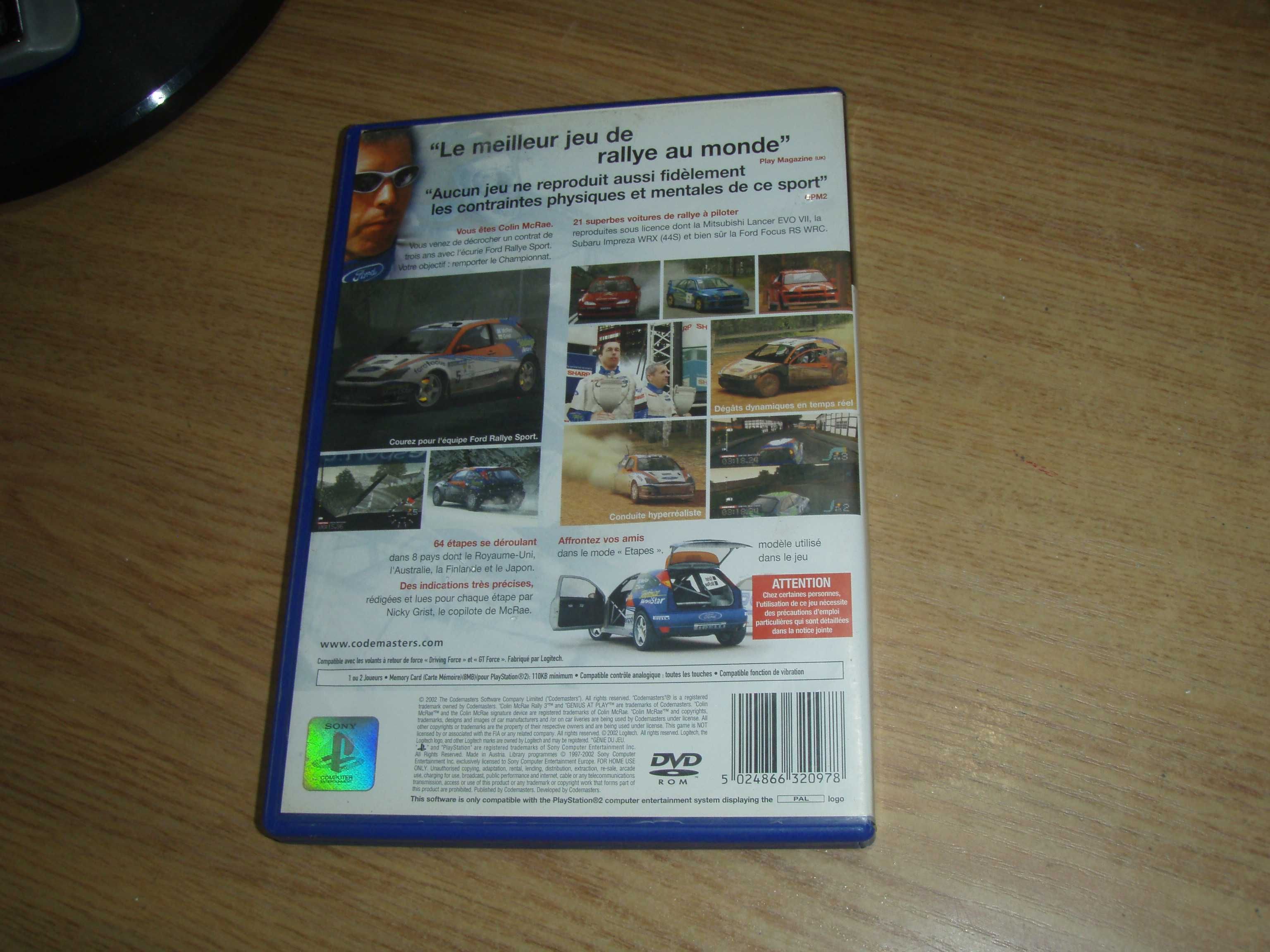 Colin Mcrae Rally 3 pentru PS2