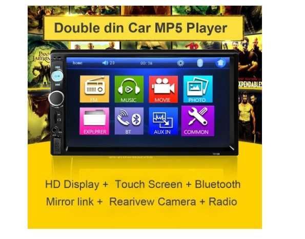 Camera cu player auto dvd auto bt radio mp3