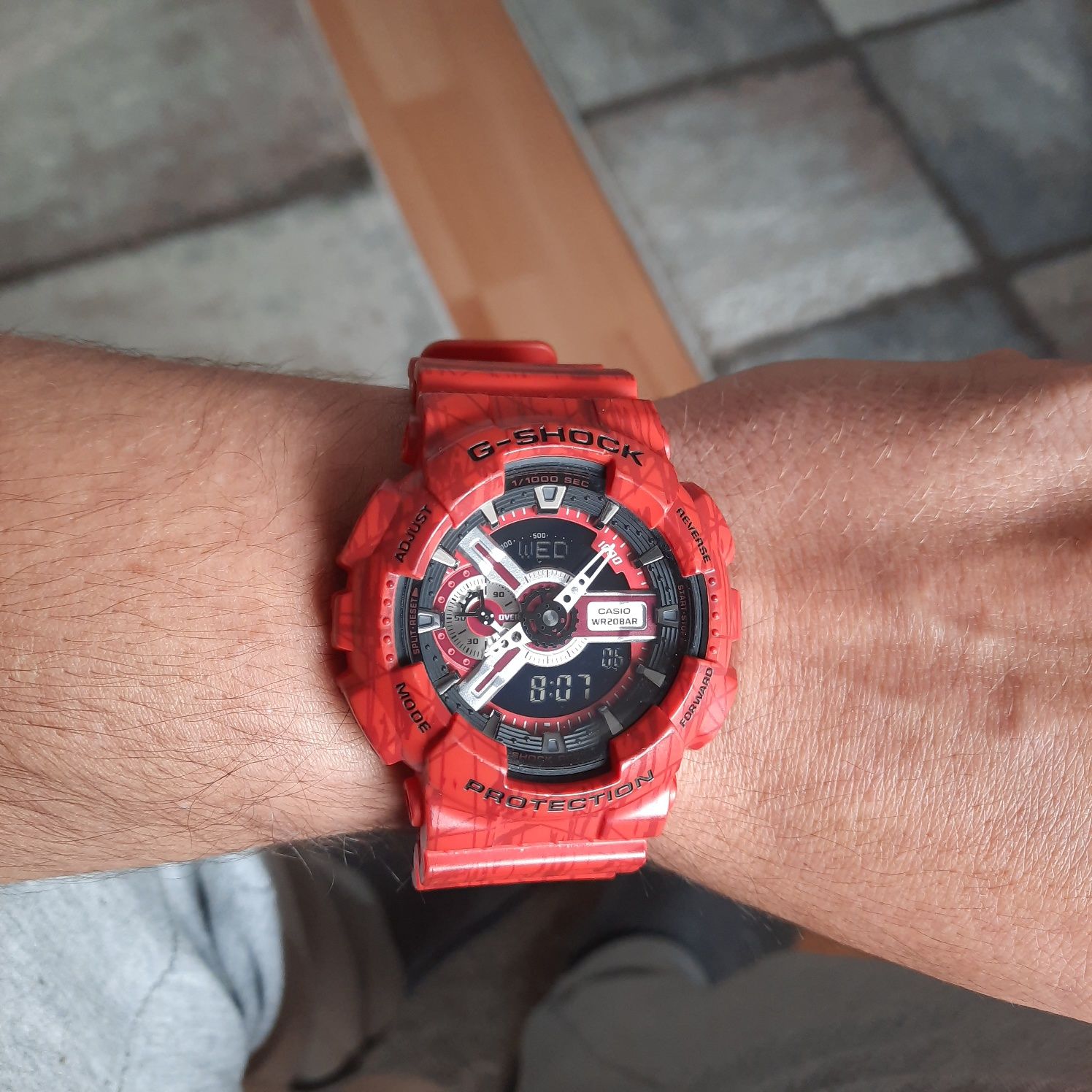 Casio G Shock GA 110SL 4A    Rar