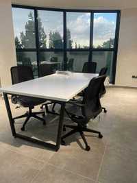 Переговорный стол/ Стол для переговоров в стиле лофт/Suxbat stoli