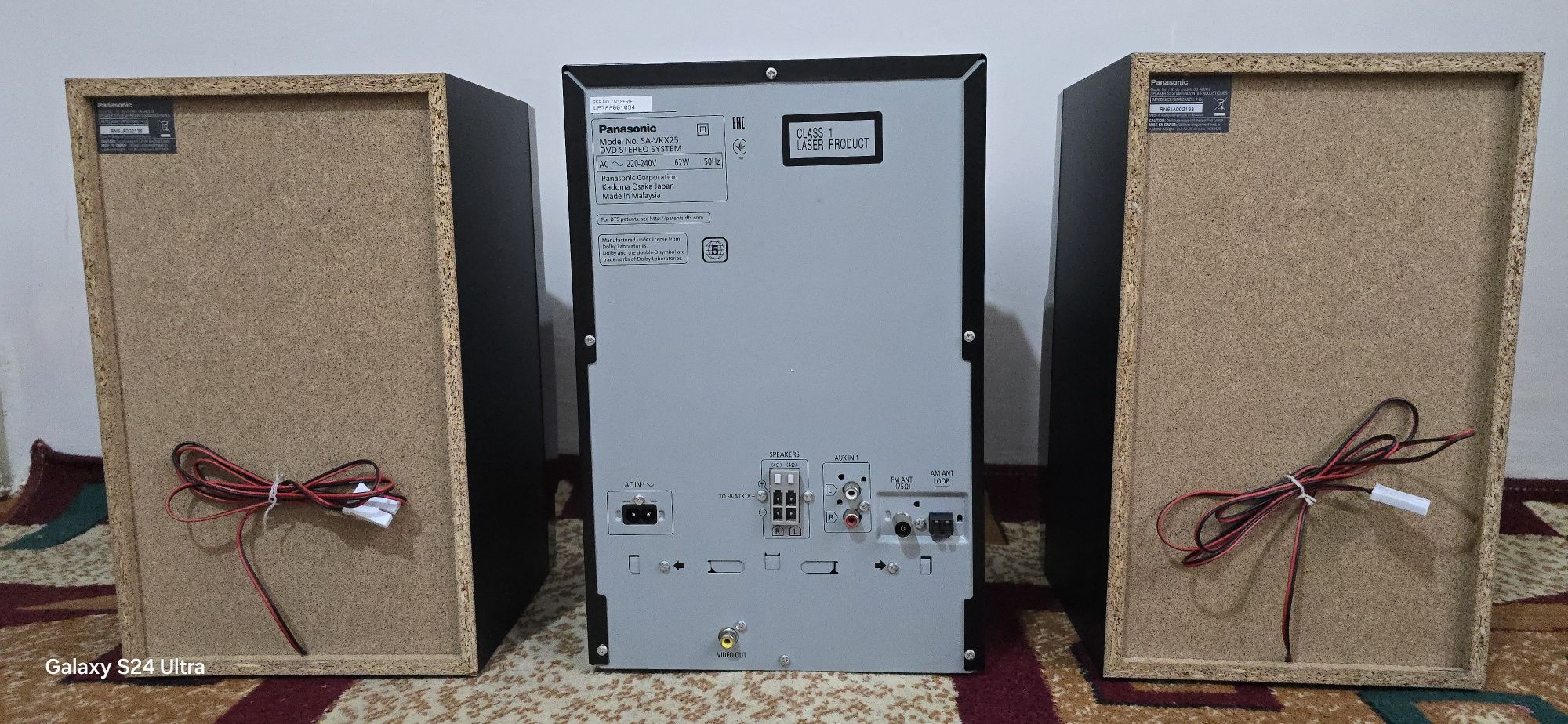 Panasonic sa-vk 25 (RMS) 350( Watt ) 3800