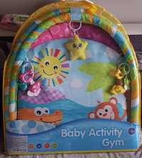Постелка за активна бебешка гимнастика "Джунгла"