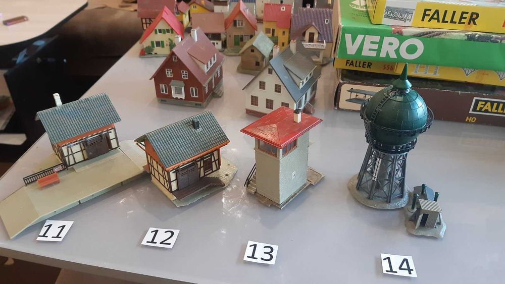 Сгради за жп моделизъм НО, Vollmer, Fаller, Pola,Kibri