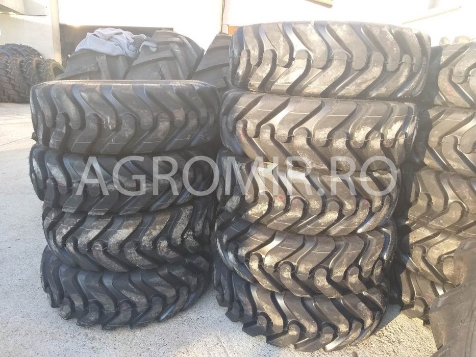 Cauciucuri noi 12.5/80-18 industriale 14ply garantie cu TVA jcb 3cx