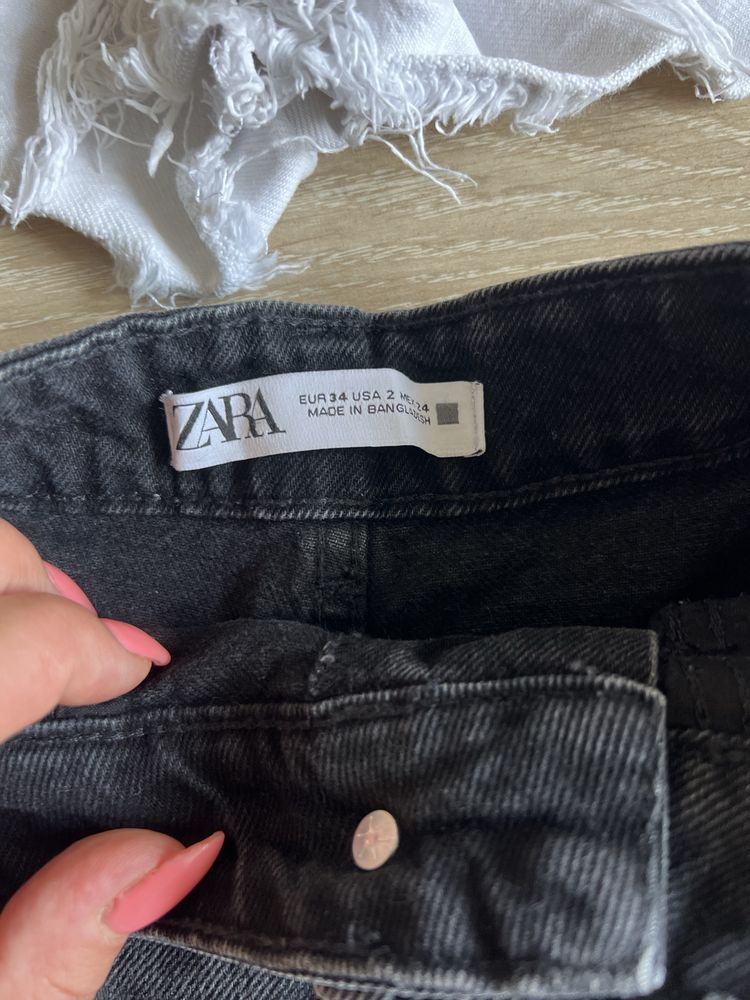 Къси дънкови панталони Zara - размер 34