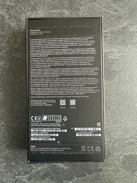 Iphone 13 pro Graphite 128GB