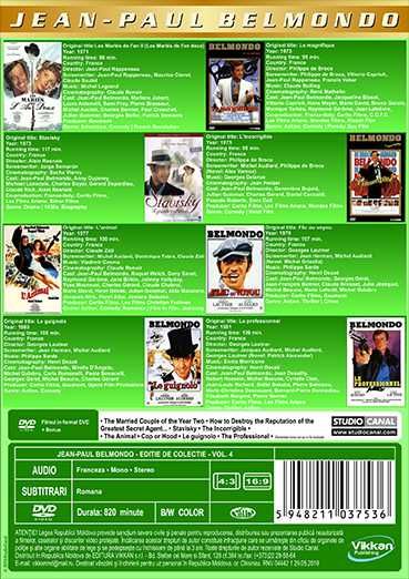 Jean-Paul Belmondo Colectie Volumul 4 - subtitrat romana