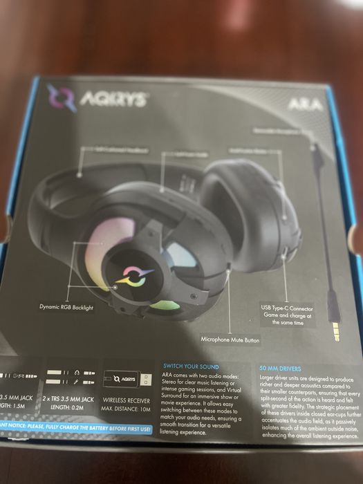 Caşti de gaming aqirys ARA