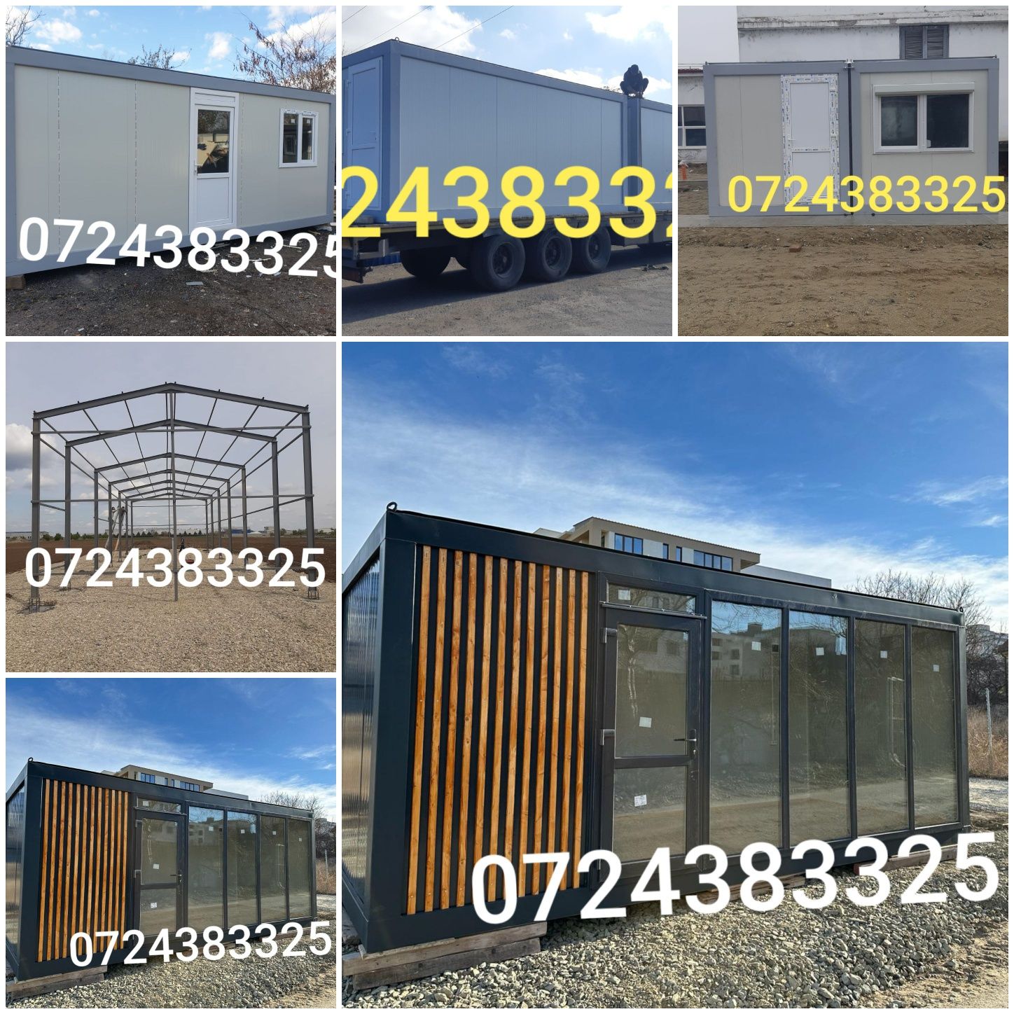 Vand  container modular si monobloc , container comercial