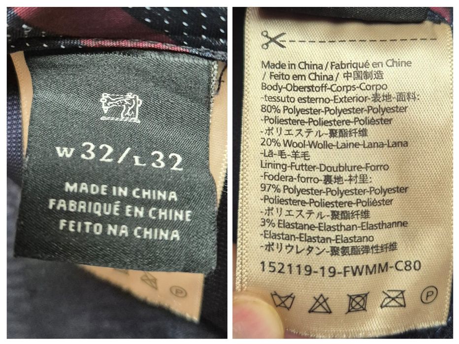 Pantaloni Premium Scotch & Soda, Lână și Tweed, Bărbați - W32/L32