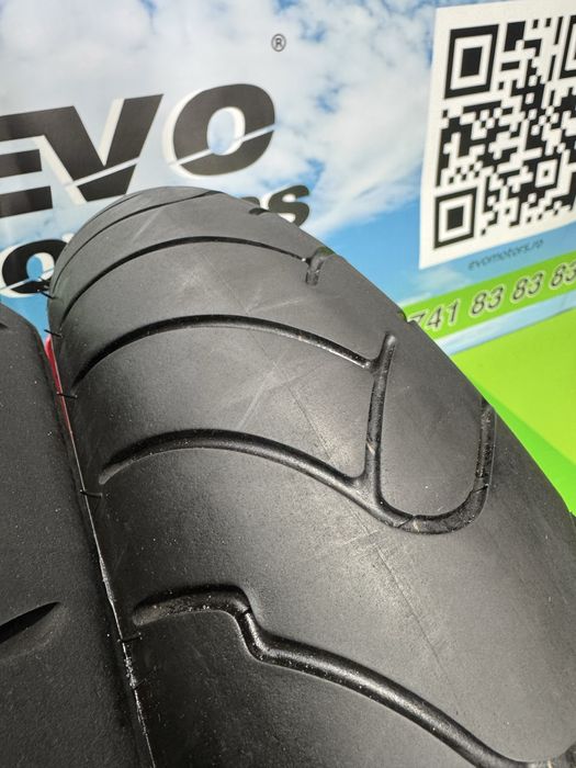 Set Anvelope Moto 120 70 17 si 180 55 17 Bridgestone Bt023 Set139