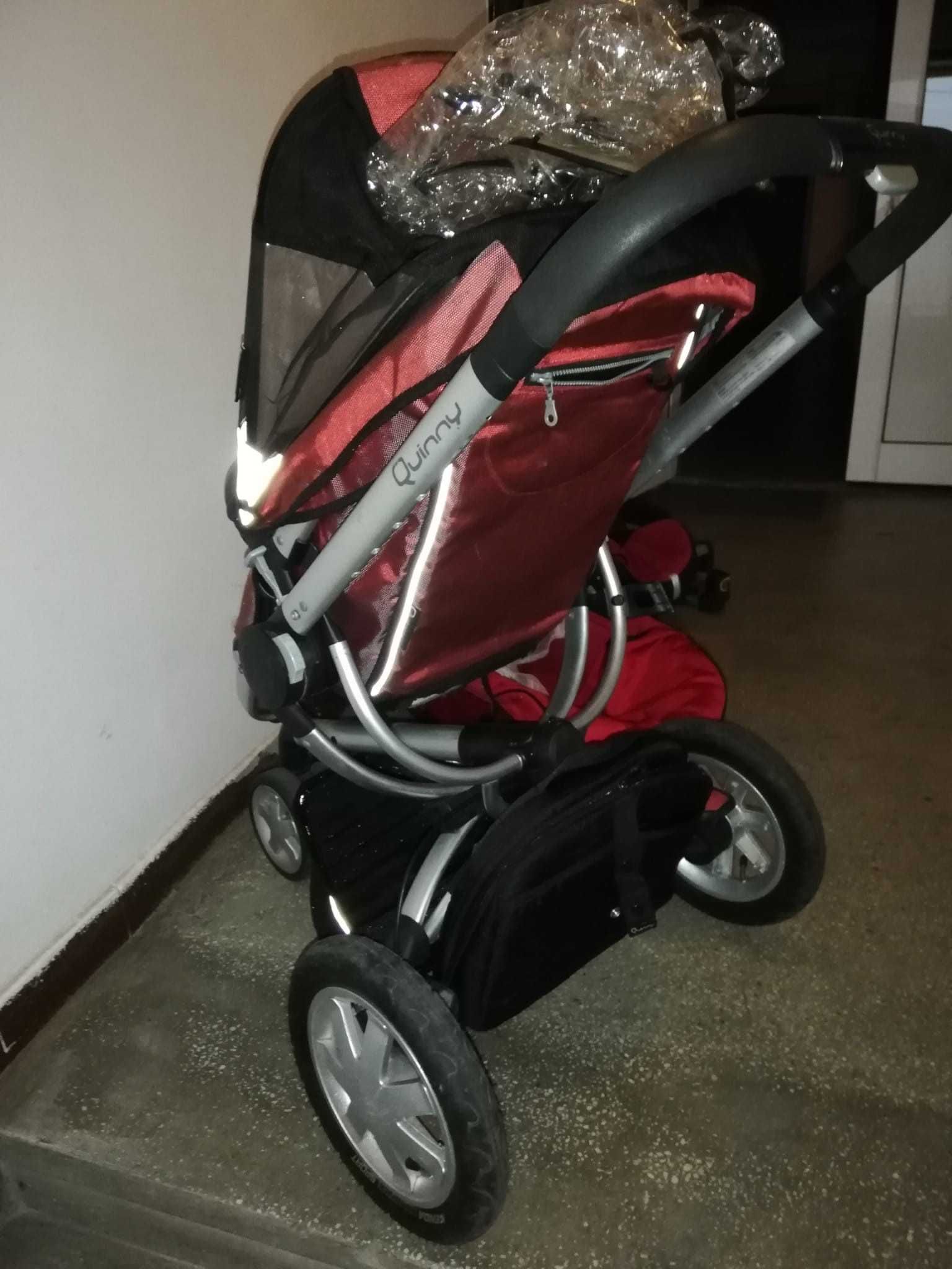 Carucior 3 in 1 Quinny Buzz + scoica Maxi Cosi - Isofix