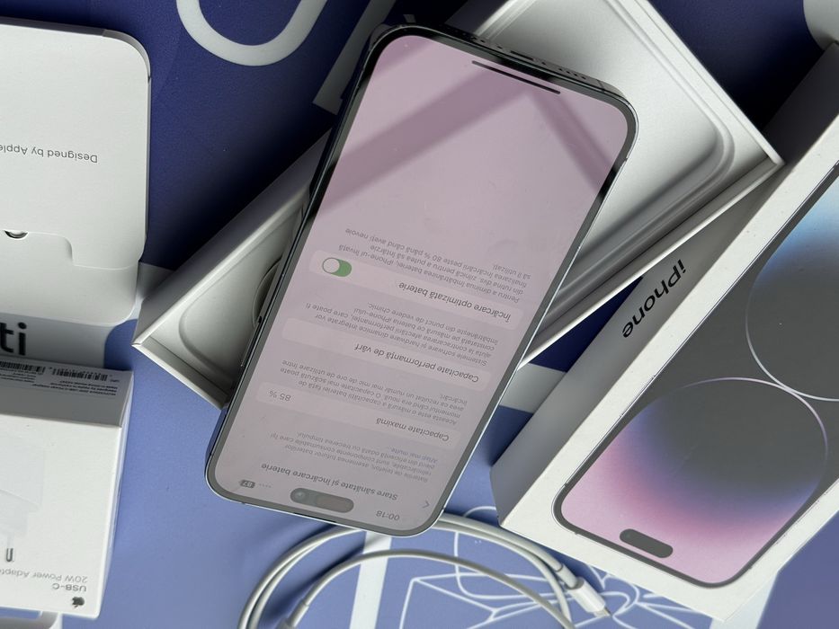 iPhone 14 Pro Max•512GB•Deep Purple Neverlocked/Spart Spate