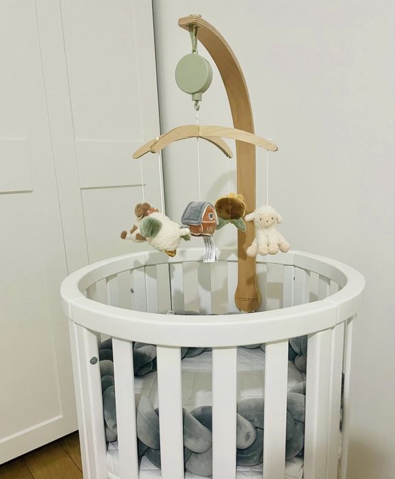 Patut transformabil 9 in 1 + saltea si accesorii