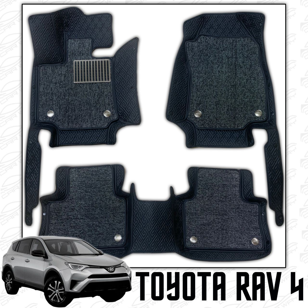 9D polik / коврики для Toyota RAV4