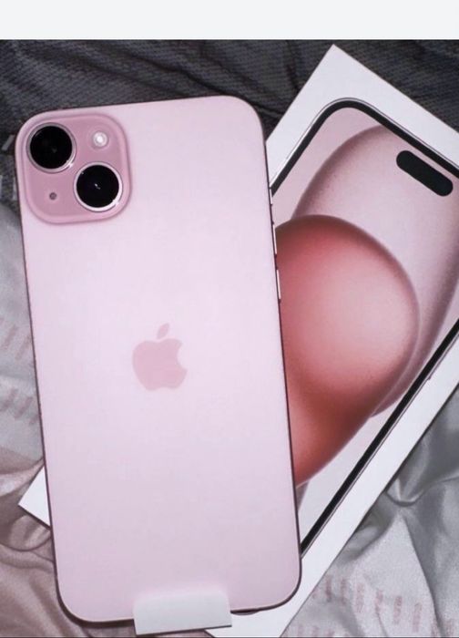 Айфон 15 розовый