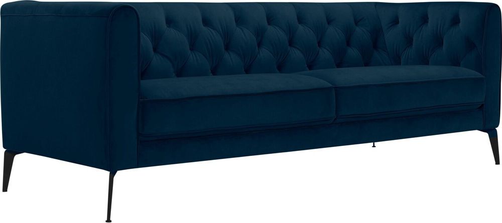 Canapea  , Albastru , 211 cm latime