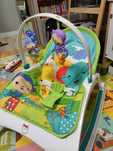 Шезлонг 2в1 FisherPrice