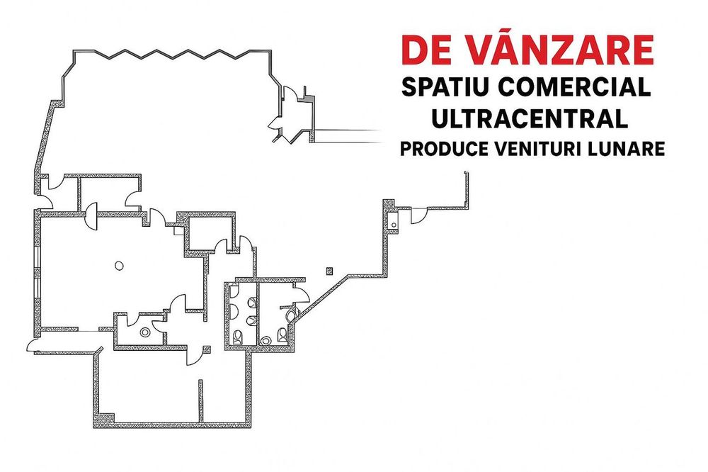 Spatiu Comercial Ultracentral - 400 mp - de vanzare !