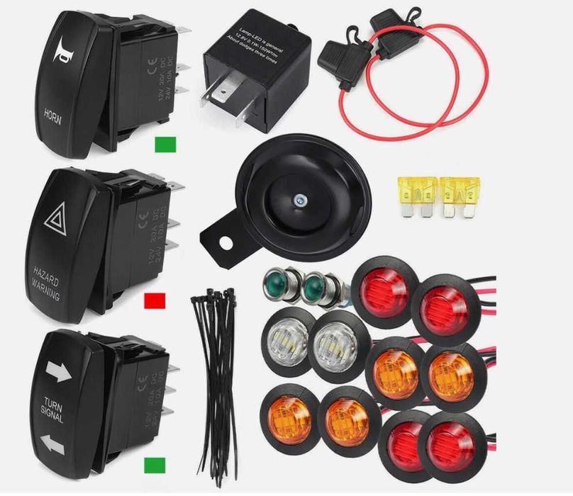 Мигачи Клаксон Инсталация за УТВ Can-Am Polaris Yamaha Honda