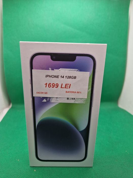 Iphone 14 128GB•Bateria 86•Lazar Amanet Crangasi •54226