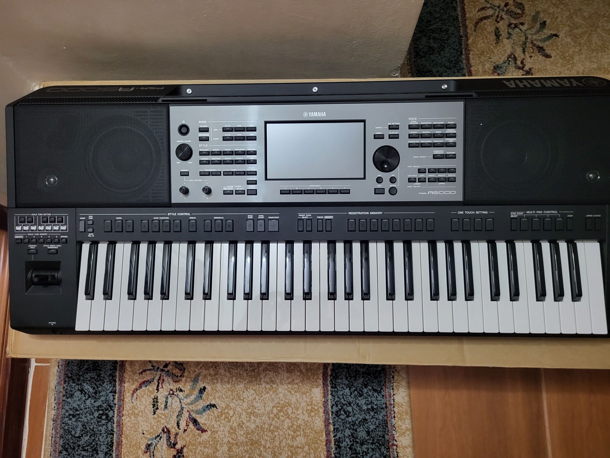 Orgă Yamaha PSR A5000 nouă(Yamaha PSR SX)