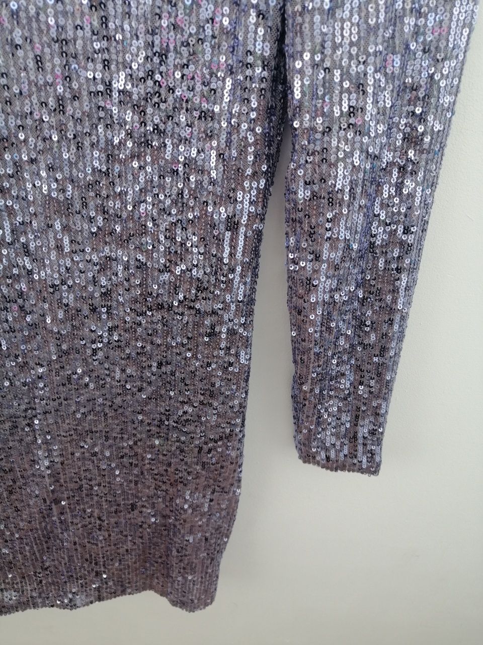 Rochie cu paiete Mango