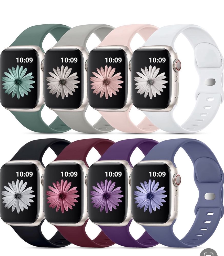 Curea Direct Colorata Double Metal Compatibila Ceas Apple Watch